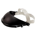 FaceShieldCrwn,Blk,Polyethylene