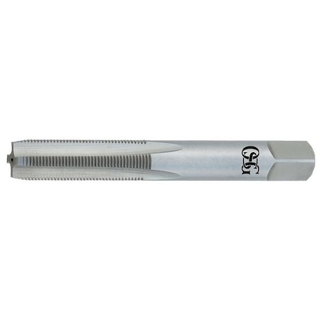 Straight Flute Hand Tap, 9/16"-24, Bottoming, 4 Flutes, UNEF