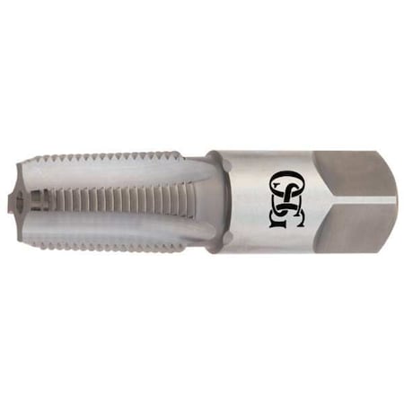 Pipe Tap, 1/2"-14, Taper, 4 Flutes, NPT