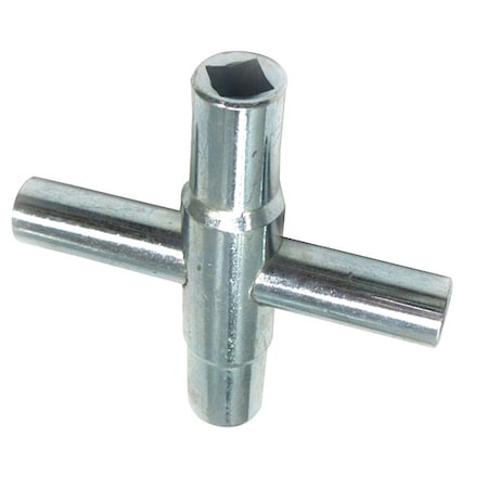 Four Way Steel Water Key