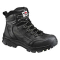 Men's 6-Inch Work Boot, 12, Composite Toe, 6 in H, Black, A7245