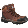 Men's 6-Inch Work Boot, 10, Composite Toe, 6 in H, Brown, A7244
