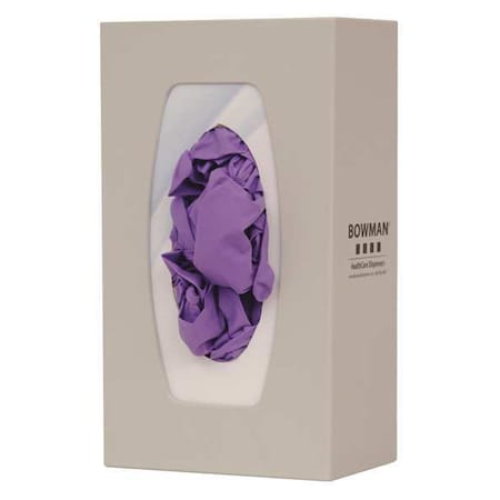 Glove Dispenser, ABS, Holds (1) Box ,Beige ,10-1/8 in H x 5-7/8 in W x 4-3/4 in D