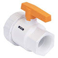 Manual 2-Way Ball Valve,NPT,Polypro