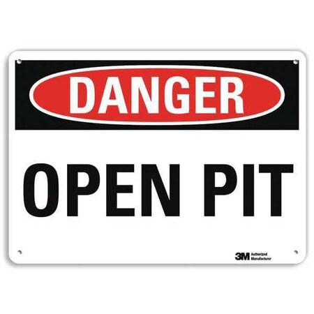 Danger Sign,4 Hole Mount,10in W x 7in H, U3-1883-RA_10X7