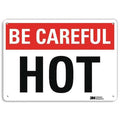 Safety Sign, 7 in Height, 10 in Width, Aluminum, Vertical Rectangle, English, U7-1014-RA_10X7
