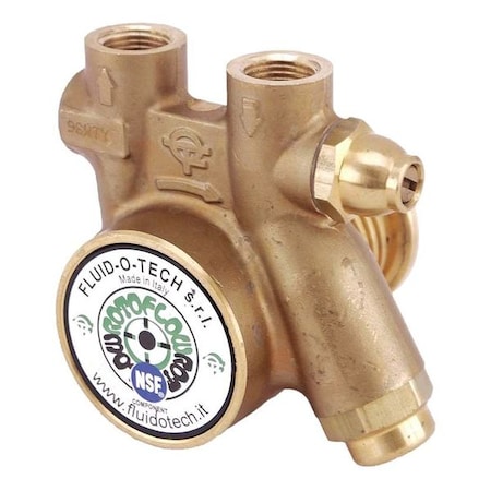 RotaryVanePump,3/8"InletDia,Brass,For48Y