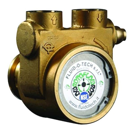RotaryVanePump,1/2"InletDia,Brass,For48Y