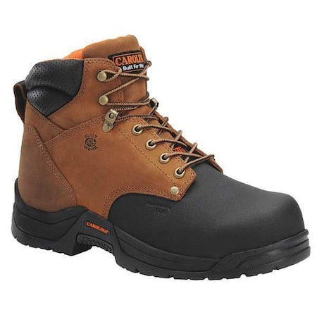 Men's 6-Inch Work Boot, 13, Composite Toe, 6 in H, Brown, CA5582