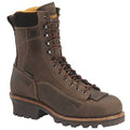 Men's Logger Boot, 9 1/2, Composite Toe, 8 in H, Brown, CA7522