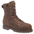 CA9028, Men's Waterproof Insulated Work Boot, 8 E, Leather, 8 in Height, Brown