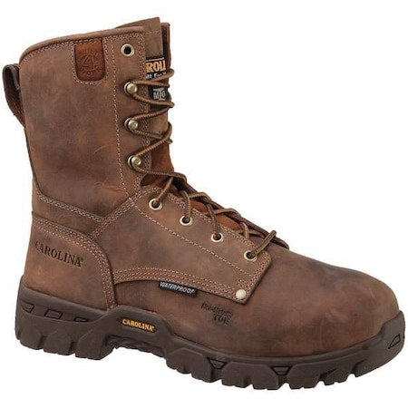 CA9582, Men's 8 in Composite Toe 8-Inch Work Boot, Brown, 9 1/2, D, CA9582