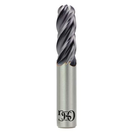Carbide End Mill,1/4 in. dia.,3/4 in Cut