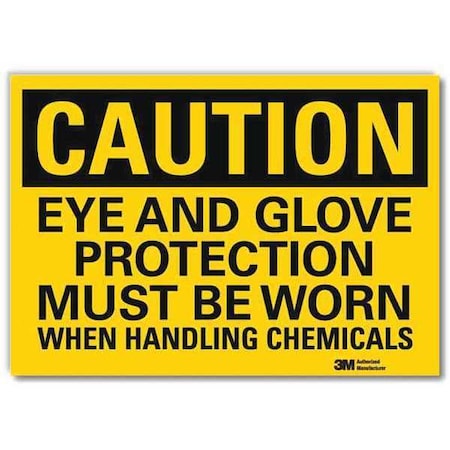 Caution Sign,5inx7in,Reflective Sheeting