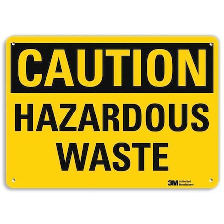 Safety Sign, 7 in Height, 10 in Width, Aluminum, Vertical Rectangle, English, U4-1377-RA_10X7