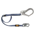 Condor Positioning Lanyard, 6 ft. Length, Snap Hook, Steel, 1 Leg(s), 425 lb. Weight Capacity