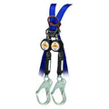 MightyLite Self-Retracting Lifeline, 6 ft. Length, Carabiner, Steel, 2 Leg(s)