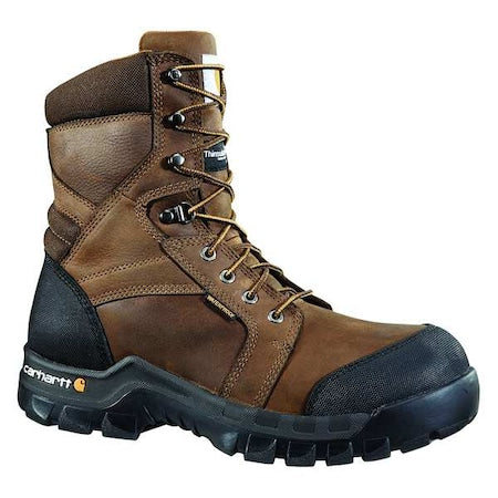 CMF8389, Men's 8 in Composite Toe 8-Inch Work Boot, Dark Brown, 11 1/2, W, CMF8389