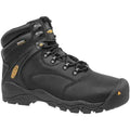 Men's 6-Inch Work Boot, 11 D, Steel Toe, 6 in H, Black, 1011357