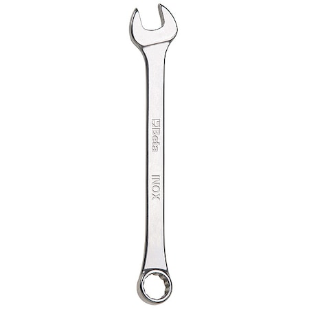 42INOX Stainless Steel, Metric 13mm, 12 Point, 15 Degrees Offset Combination Wrench