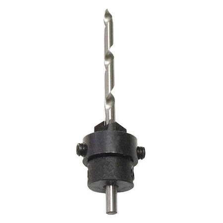 Drill/Countersink,13/64" Size,Tapered