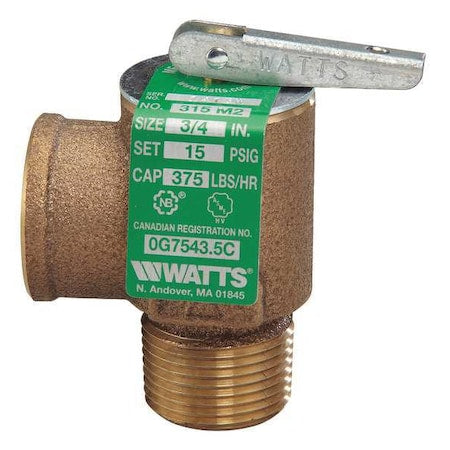 Steam Safety Relief Valve,2-3/4 in.