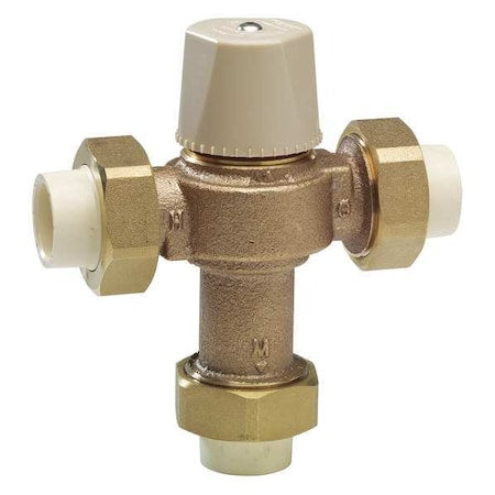 Thermostatic Mixing Valve,1/2 in.