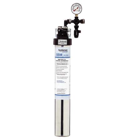 Water Filter System, 1.7 gpm, 0.5 Micron, 30 1/2 in H