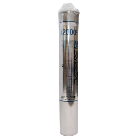 Quick Connect Filter, 1.7 gpm, 0.5 Micron, 4" O.D., 20 in H