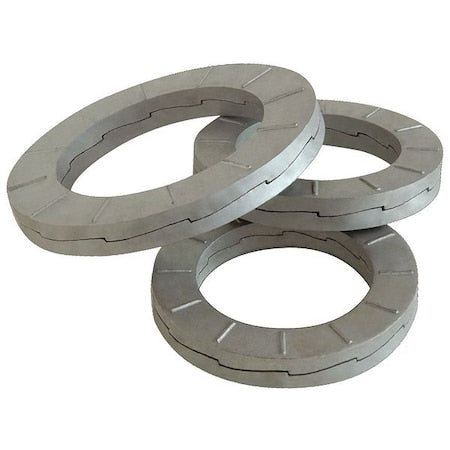 Wedge Lock Washer, For Screw Size 6 mm Steel, Advanced Corrosion Resistance Finish, 200 PK