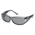 OVR-Spec III, Safety Glasses, Anti-Scratch, Gray Lens, Gray Frame, Full-Frame
