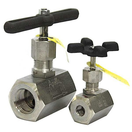 Globe Valve,1/2",316 SS,FNPT,5000 psi