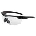 Crosshair, Safety Glasses, Anti-Fog & Anti-Scratch, Clear Lens, Black Frame, Half-Frame