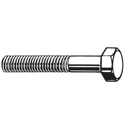 Class 8.8, M36-4.00 Hex Head Cap Screw, Black Oxide Steel, 50 mm L, 5 PK