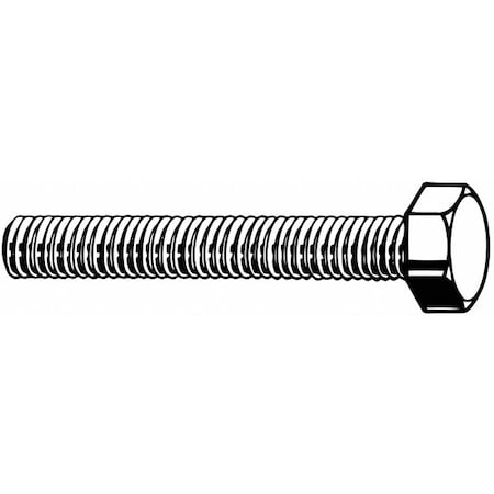 Class 10.9, M6-1.00 Hex Head Cap Screw, Black Oxide Steel, 35 mm L, 100 PK