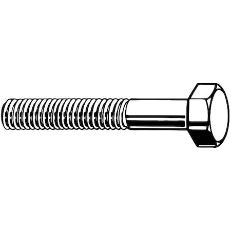 Grade 8, 3/4"-10 Hex Head Cap Screw, Black Oxide Steel, 5-1/2 in L, 5 PK