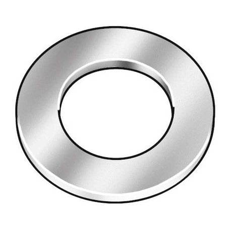 Flat Washer, For Screw Size M36 ,Steel Hot Dipped Galvanized Finish, 50 PK