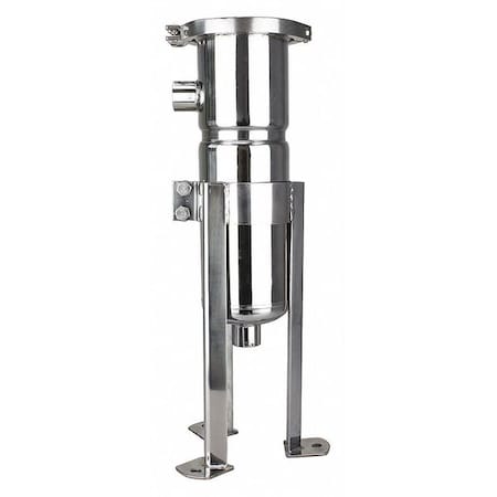 Bag Housing,4-1/2 In.,1 In NPT,25 gpm