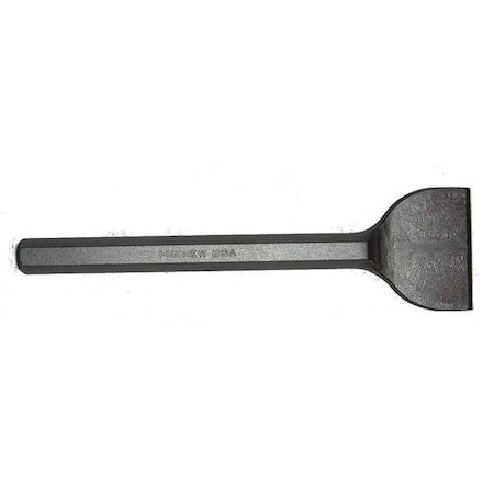 Chisel,2-1/2in. Tip,10-1/2in. L,Floor