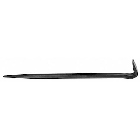 Rolling Head Pry Bar,Steel,16in.L