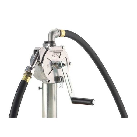 Hand Pump, Rotary, Aluminum, 12.8oz/stroke
