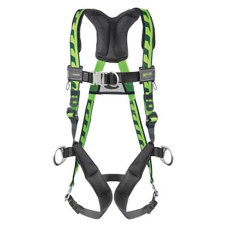 AirCore(TM) Full Body Harness, L/XL, 400 lb., Quick-Connect Chest/ Quick-Connect Leg Straps