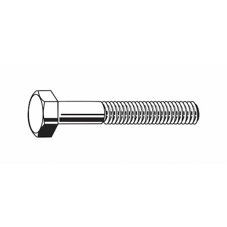 Grade 8, 5/16"-18 Hex Head Cap Screw, Black Oxide Steel, 1-1/2 in L, 100 PK