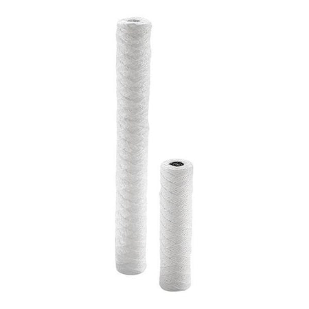 String Wound Filter Cartridge, 20 gpm, 50 Micron, 2-7/16" O.D., 20 in H, 6 PK