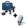 Cordless Tool Combination Kit, 12V