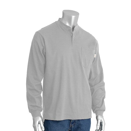 Men's Flame-Resistant Shirt, 10.6 cal/sq cm, M, Aramid