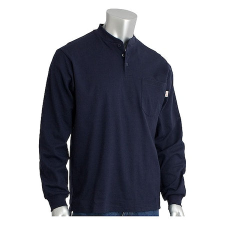 Men's Flame-Resistant Shirt, 10.6 cal/sq cm, 3XL, Aramid