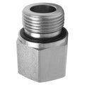 Reducing Adapter, 316 Stainless Steel, 1-1/4 in Male BSPP x 1 in Female BSPP