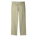 Men's Flex Work Pants, S/M, Tan, 65% Polyester/35% Cotton