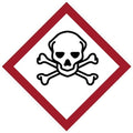 GHSLabel,5/8inH,5/8inW,Paper,PK39